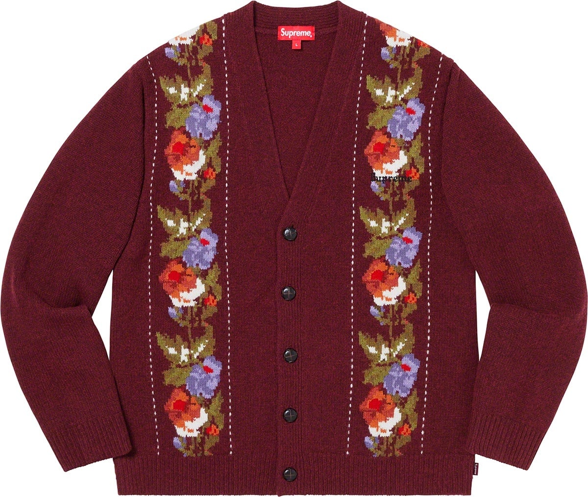 Floral Stripe Cardigan view 2